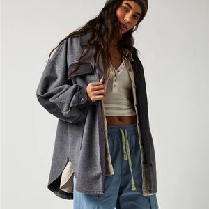 FREE PEOPLE Ruby Shacket, size L